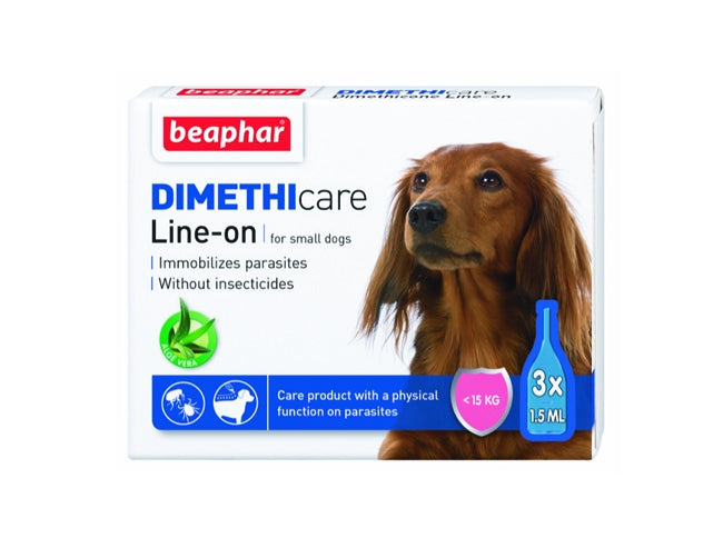 Beaphar Flea & Tick Line On (Dimethicare) 6-pack - Pipetter hund