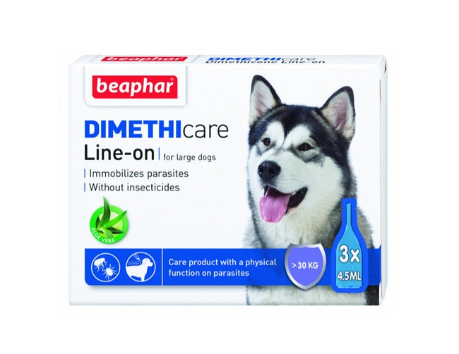 Beaphar Flea & Tick Line On (Dimethicare) 6-pack - Pipetter hund