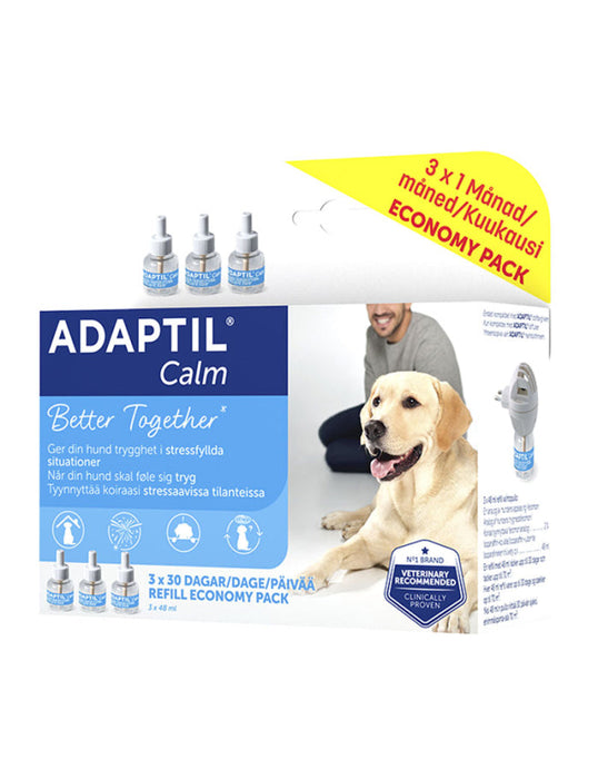 Adaptil refill 3×48 ml - Påfyllning Doftavgivare