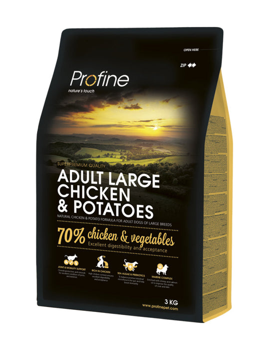 Profine Adult Large Chicken & Potatoes - Hundfoder