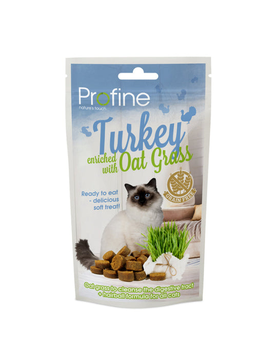 Profine Semi Moist Snack Turkey & Oat Grass