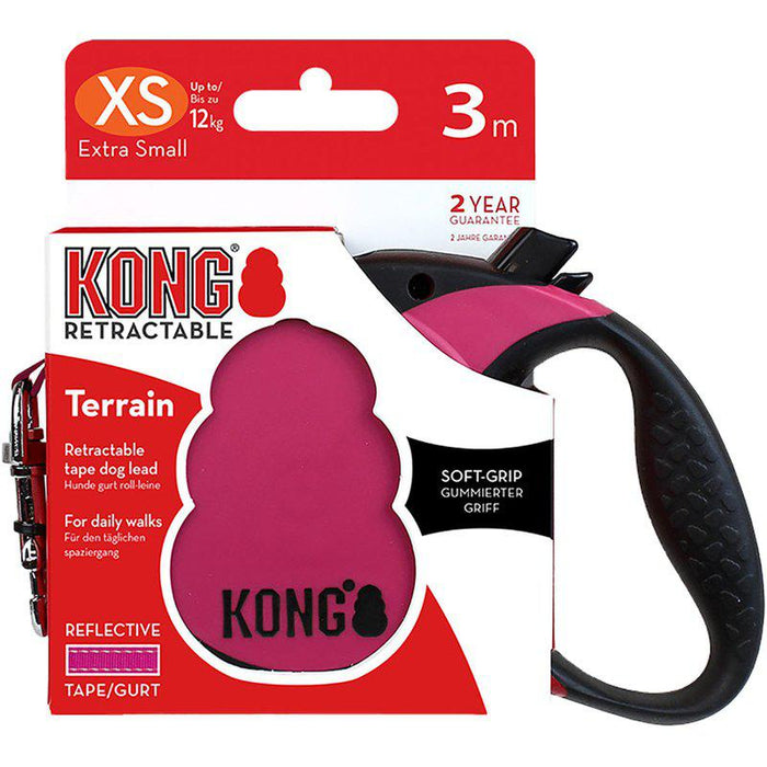 KONG RULLKOPPEL TERRAIN BAND ROSA - XS/S/M