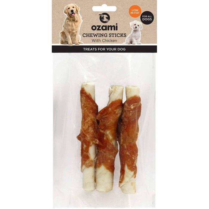 Ozami Chewing Stick With Chicken 15cm 10x120g