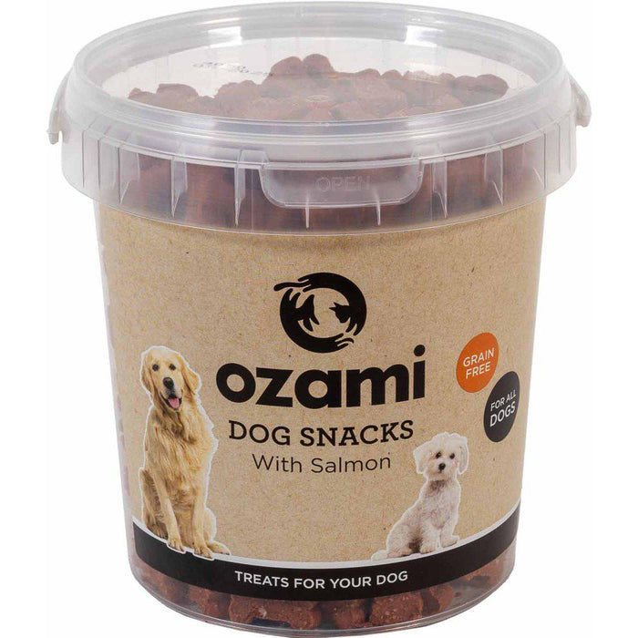 Ozami Dog Snack Grain Free Salmon Bucket 10x500g