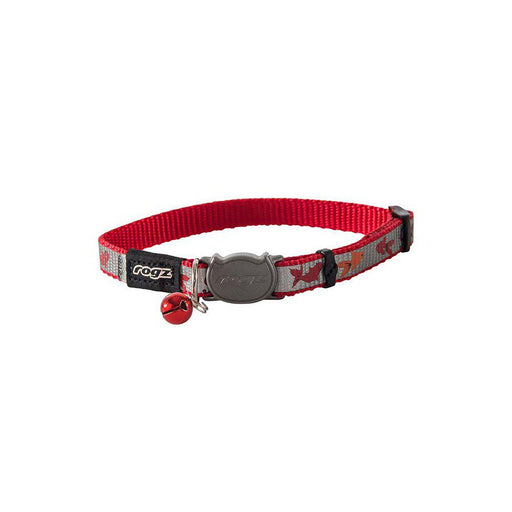 Rogz Reflectocat Halsband S Röd 11mm 20-31cm