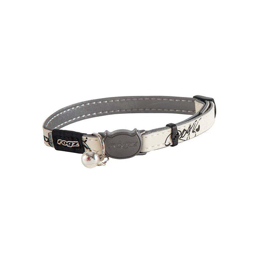 Rogz Glowcat Halsband S Svart 11mm 20-31cm