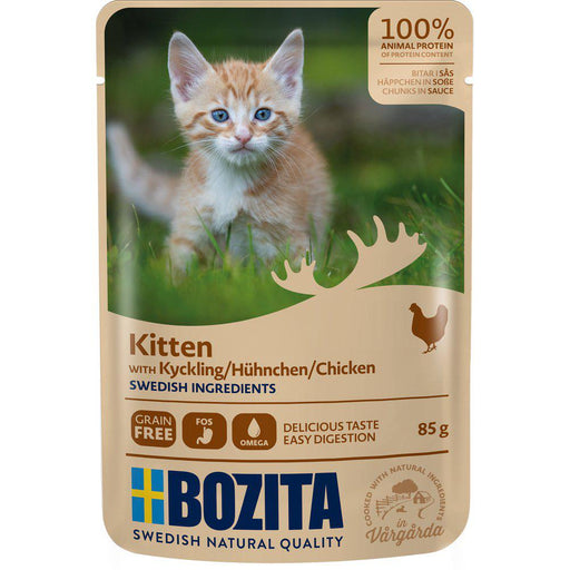 Bozita Feline Kitten Kyckling I Sås Pouch 85g