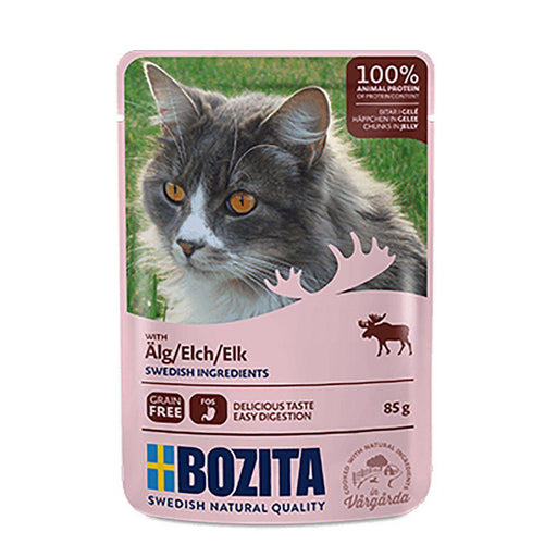 Bozita Feline Feline Älg I Gelé Pouch 85g