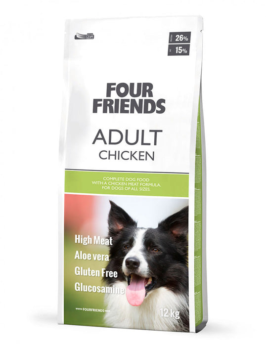 FourFriends Dog Adult Chicken - Helfoder Hund