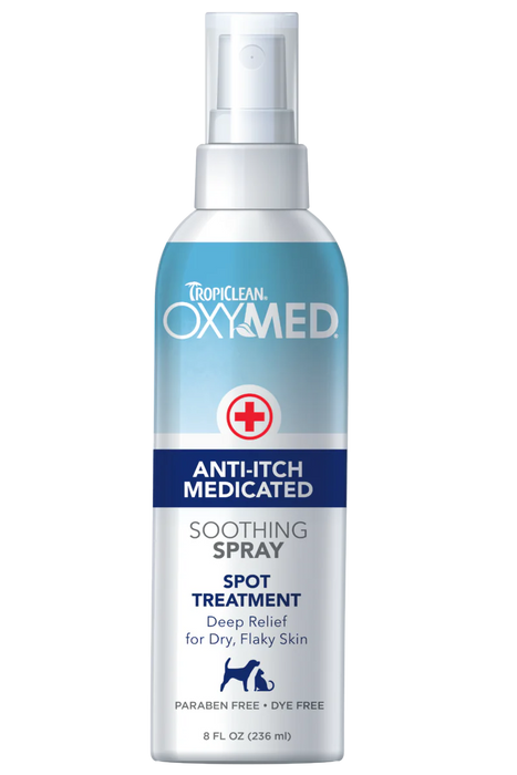 Tropiclean Oxy-Med Medicated Anti Itch Spray - Lindrande Spray