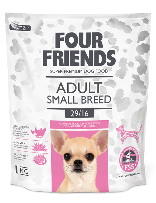 FourFriends Adult Small Breed Kyckling - Hundfoder