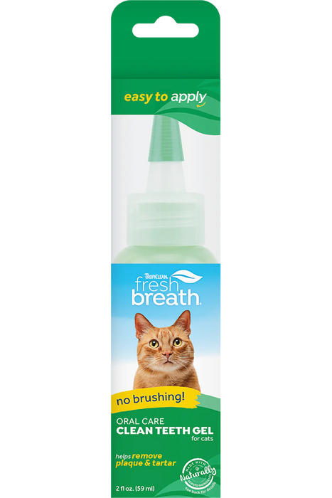 Tropiclean Clean Teeth Oral Care Gel Katt - Munvårdsgelé