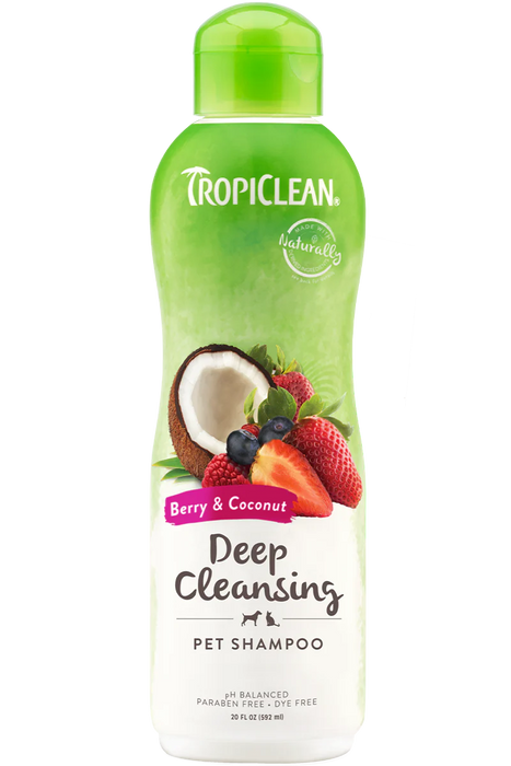 Tropiclean Berry and Coconut Shampoo - Schampo Hund & Katt